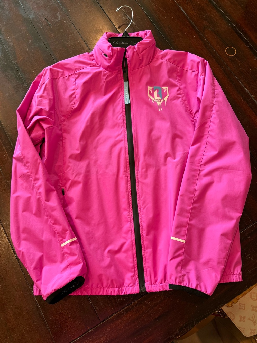 Youth Baseball 101 Hot Pink Lightweight Windbreaker Jacket